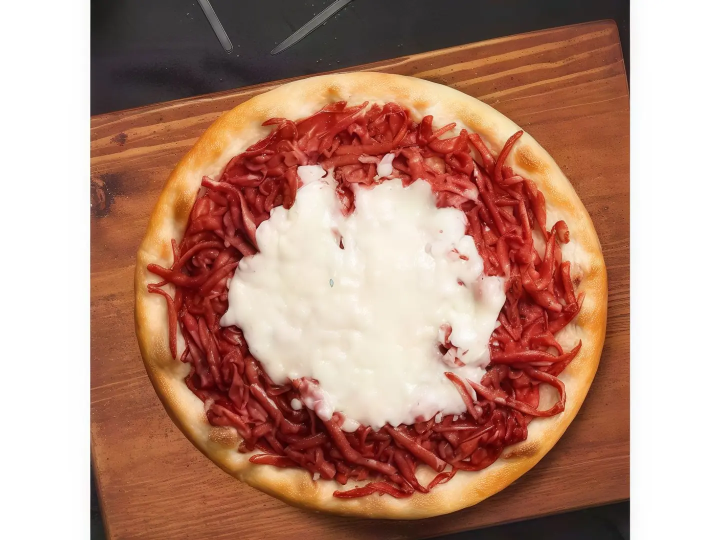 Mortadella With Kashkaval Pies