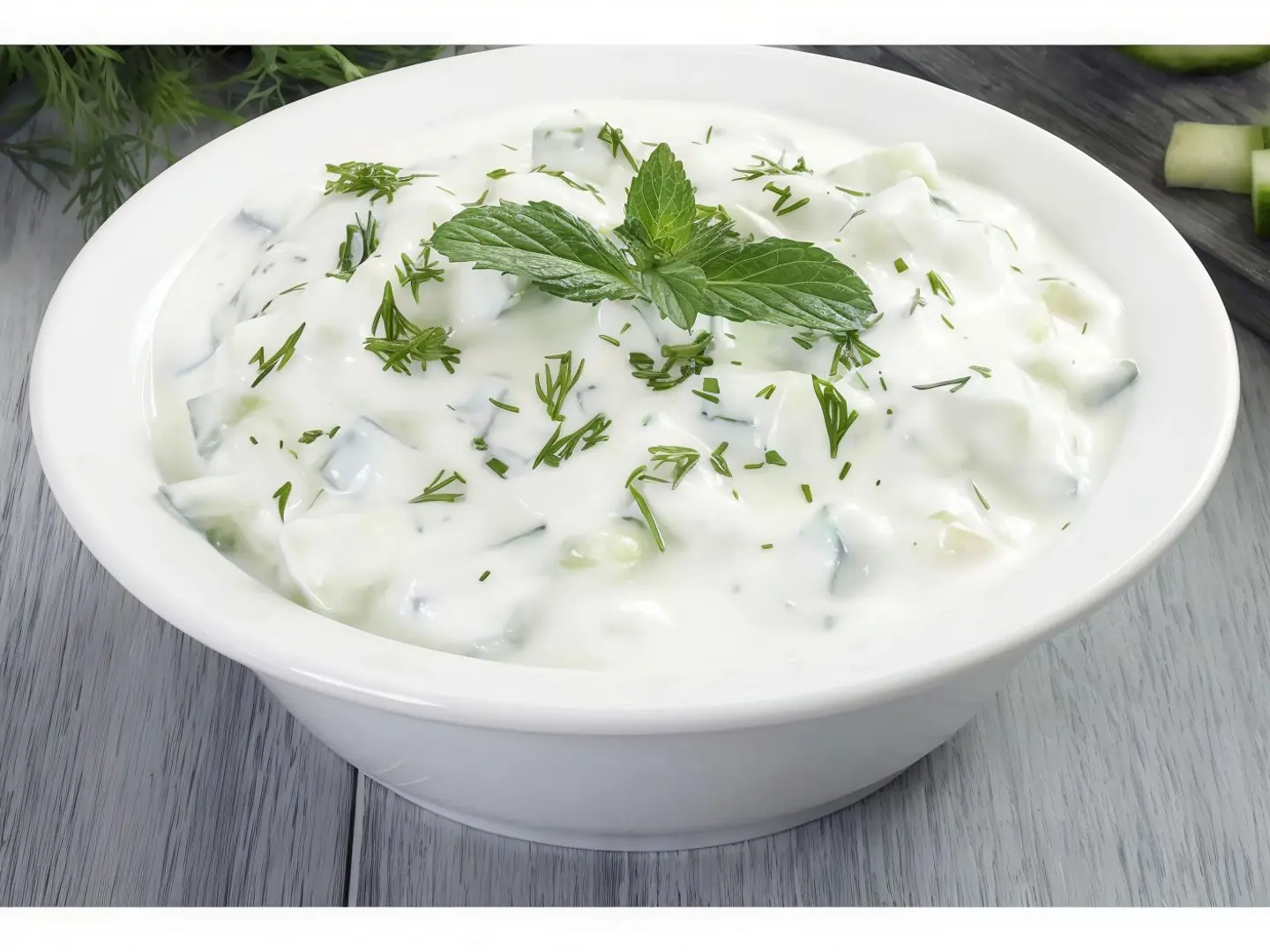 Yogurt With Cucumber
