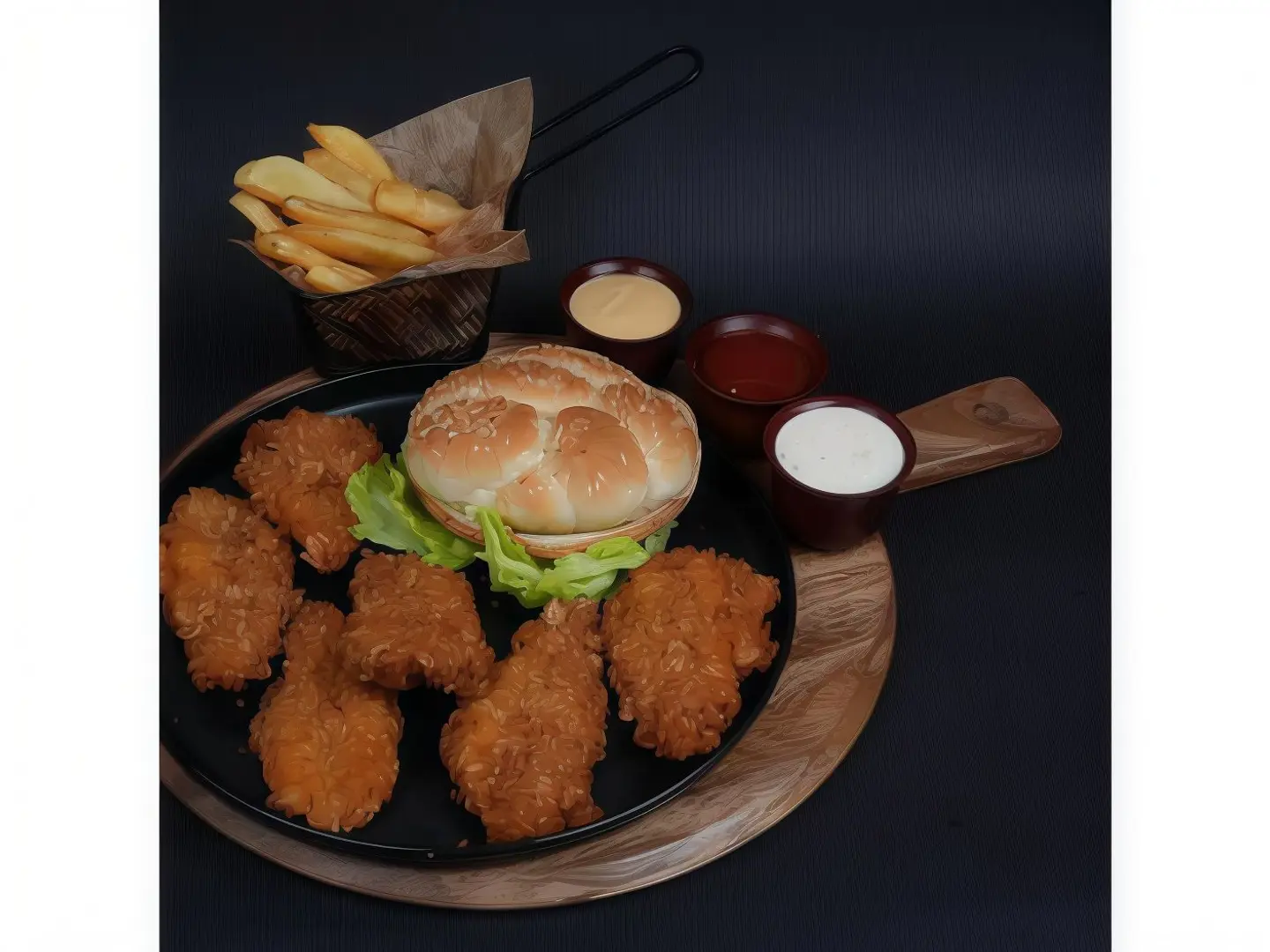 Shrimp Fillet Platter