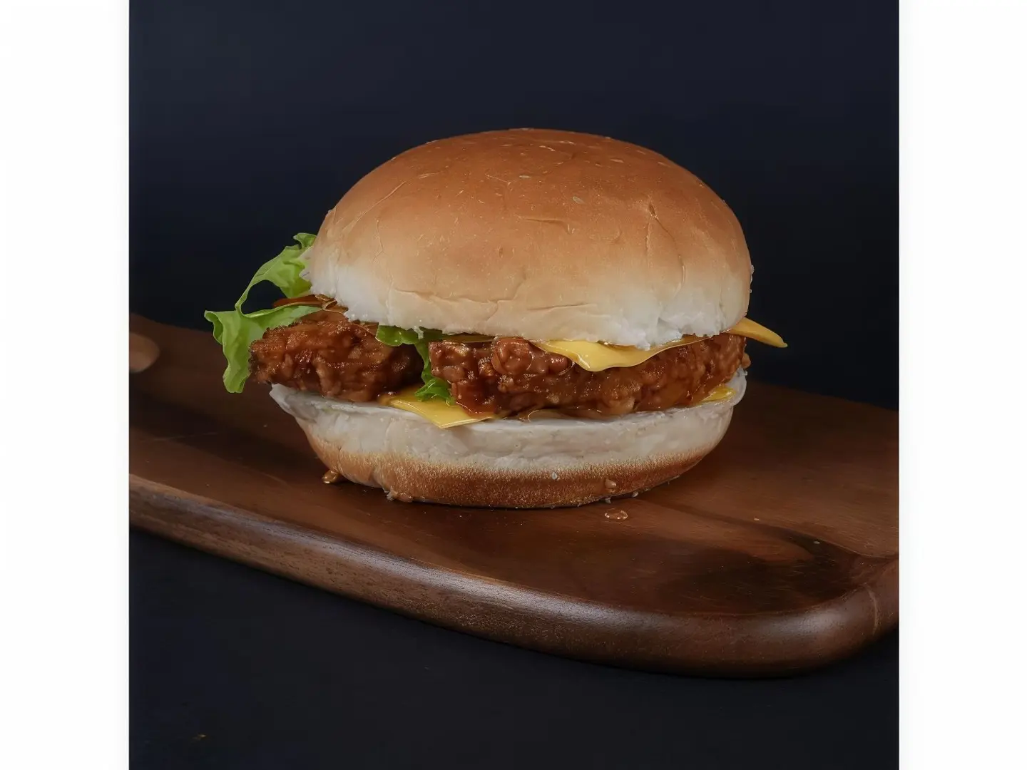 Signature Shrimp World Burger