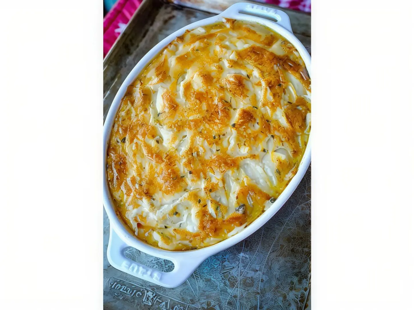 طاجن اباتشي كابوريا استكوزا جمبري بالكريمة