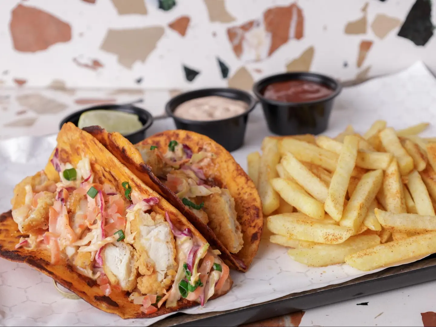 Crispy Chicken Taco Meal