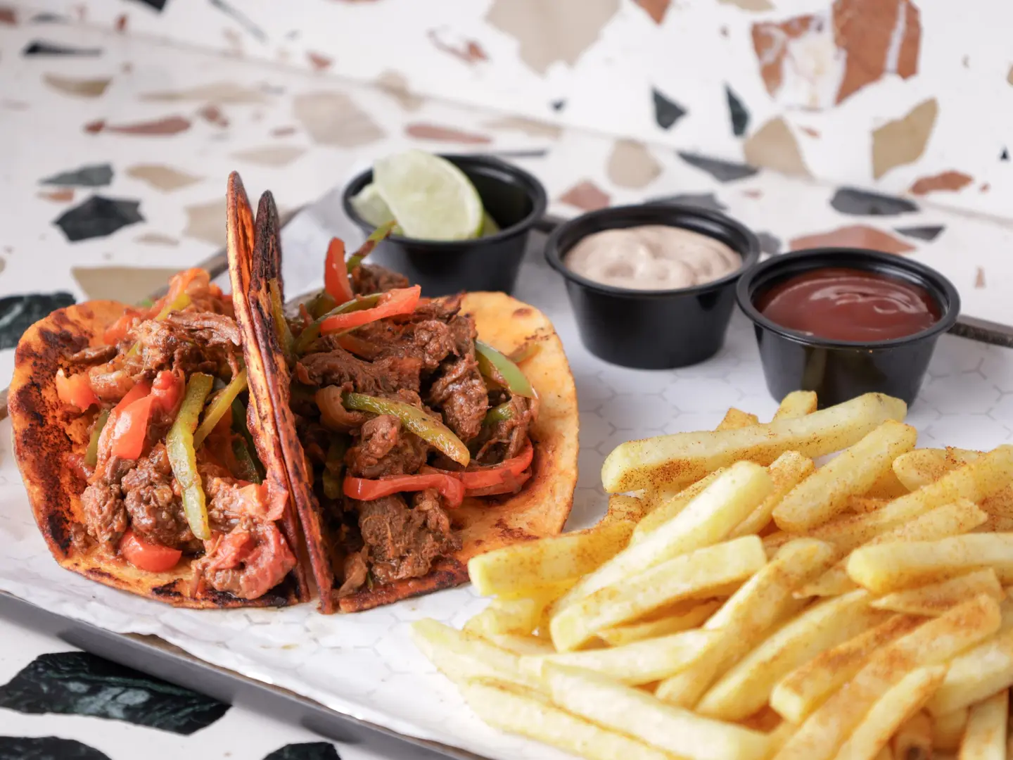 Beef Fajita Taco Meal