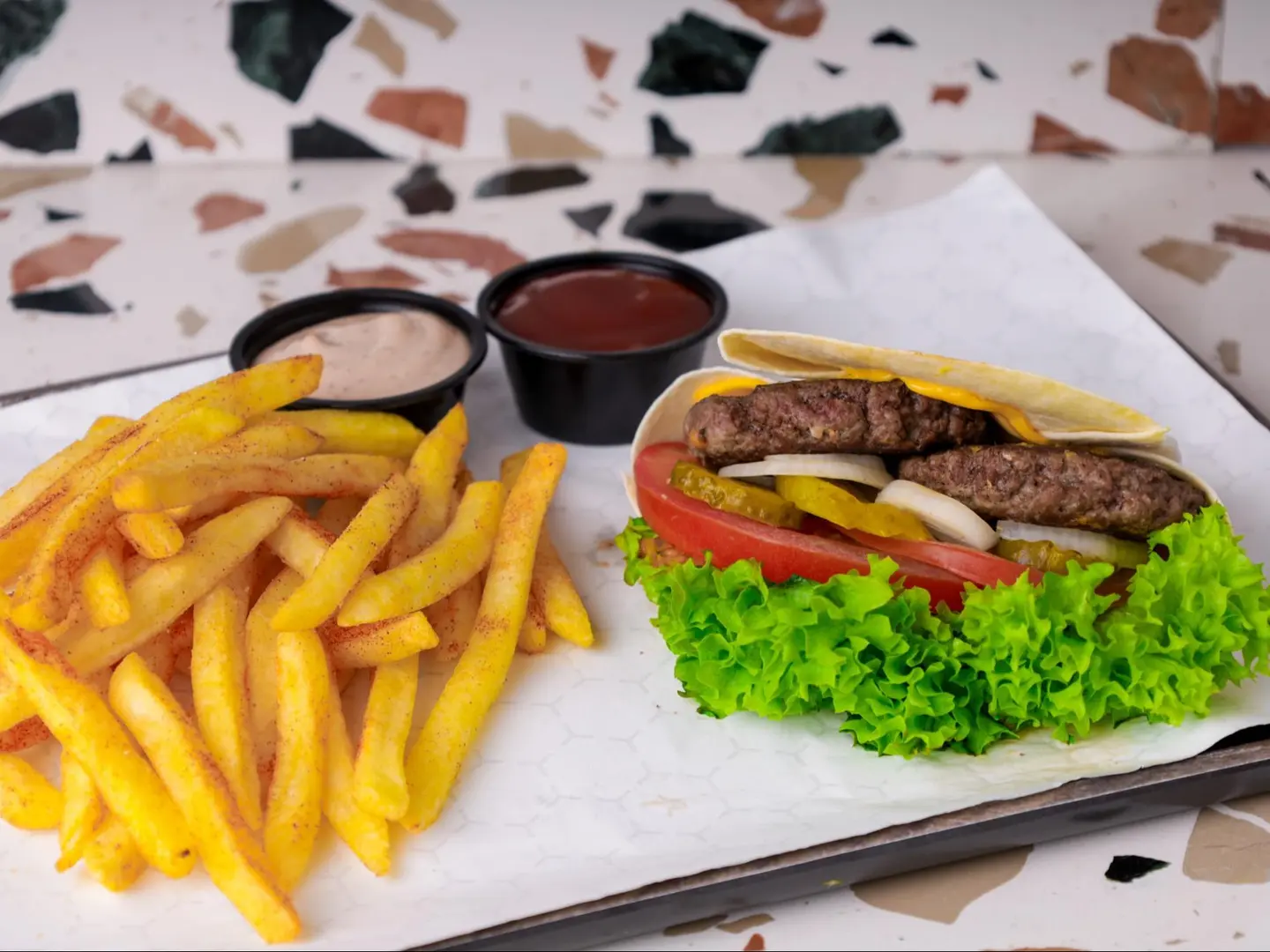 Classic Double Beef Burger