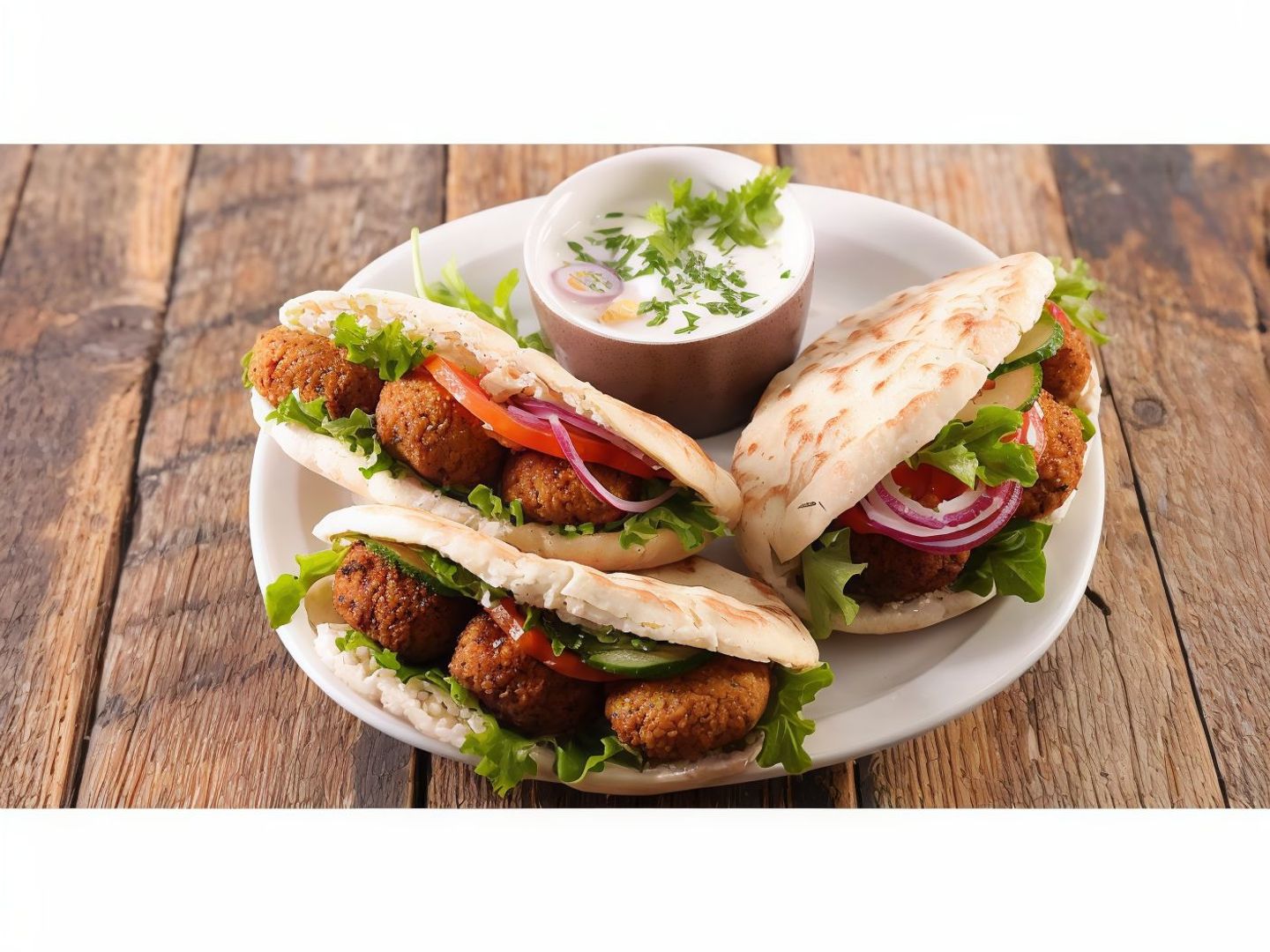 Falafel Saba With Eggs