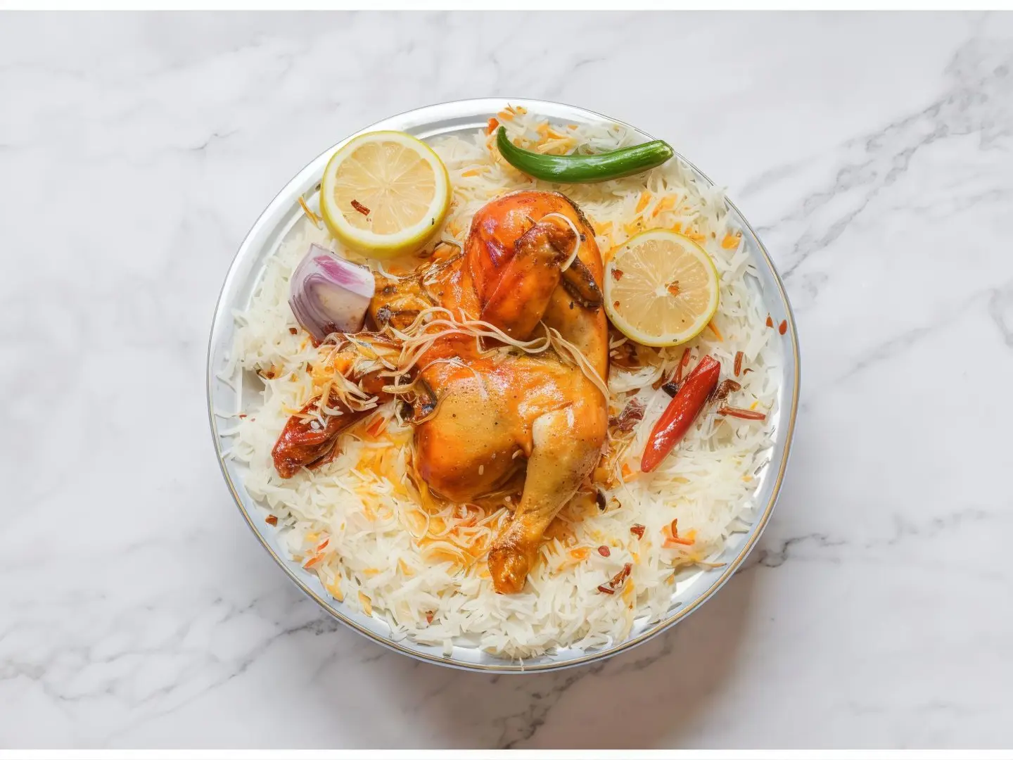 Whole Chicken With Beshawer