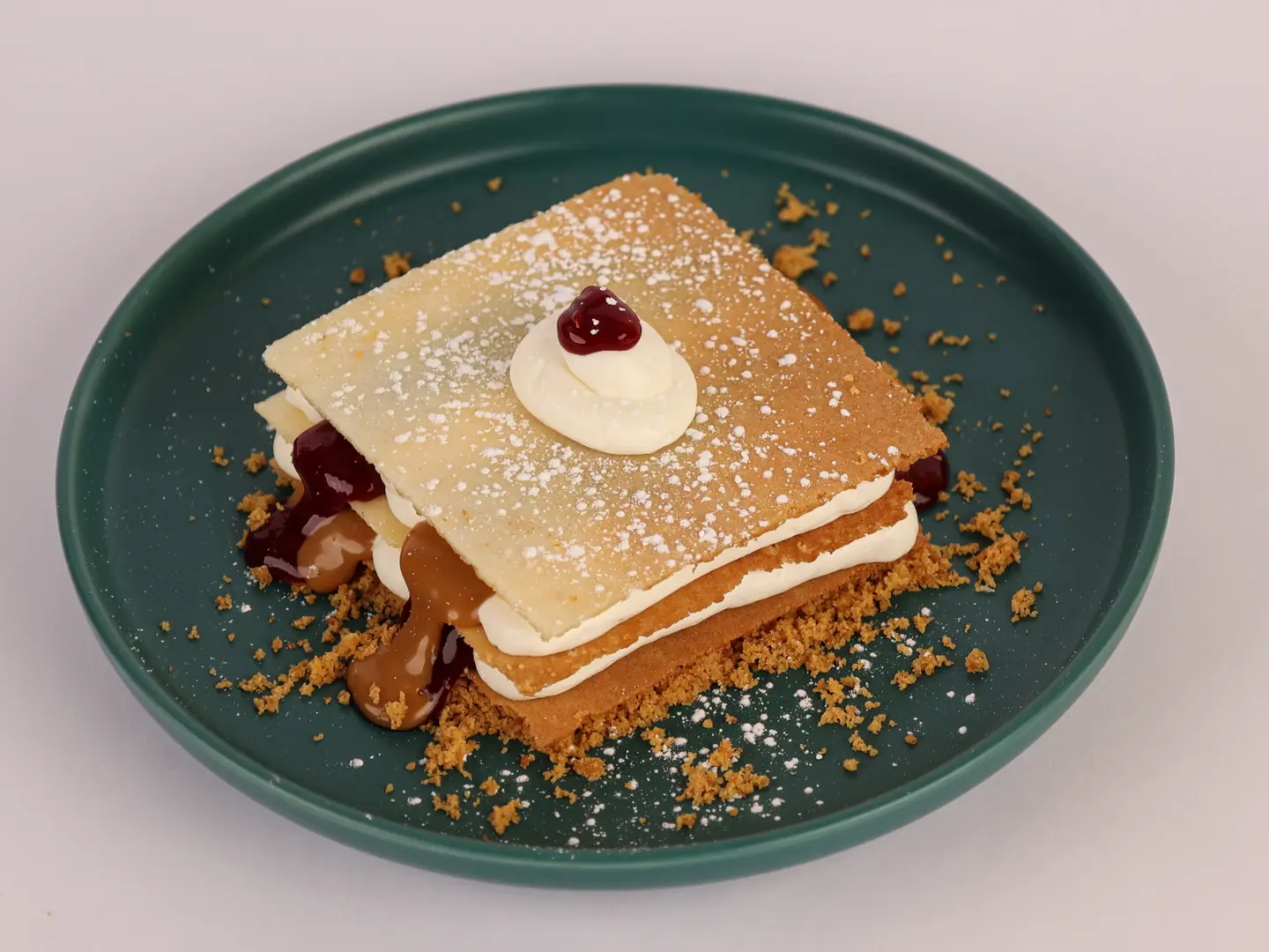 تشيز كيك مقرمش