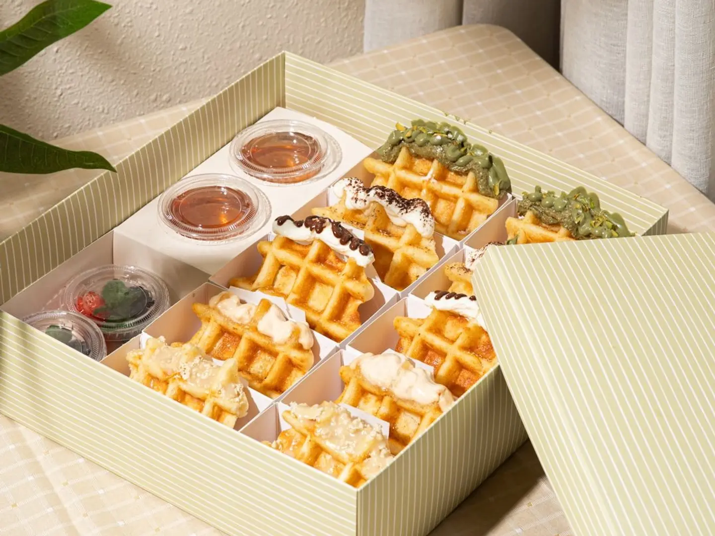 Fancy Belgian Waffle Gathering