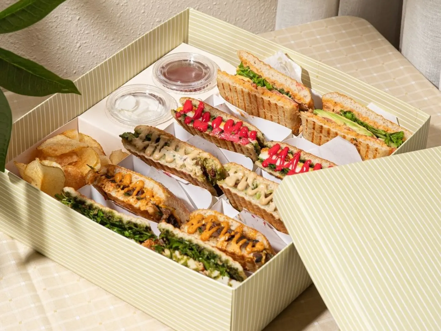 Gathering Pressed Sandwich