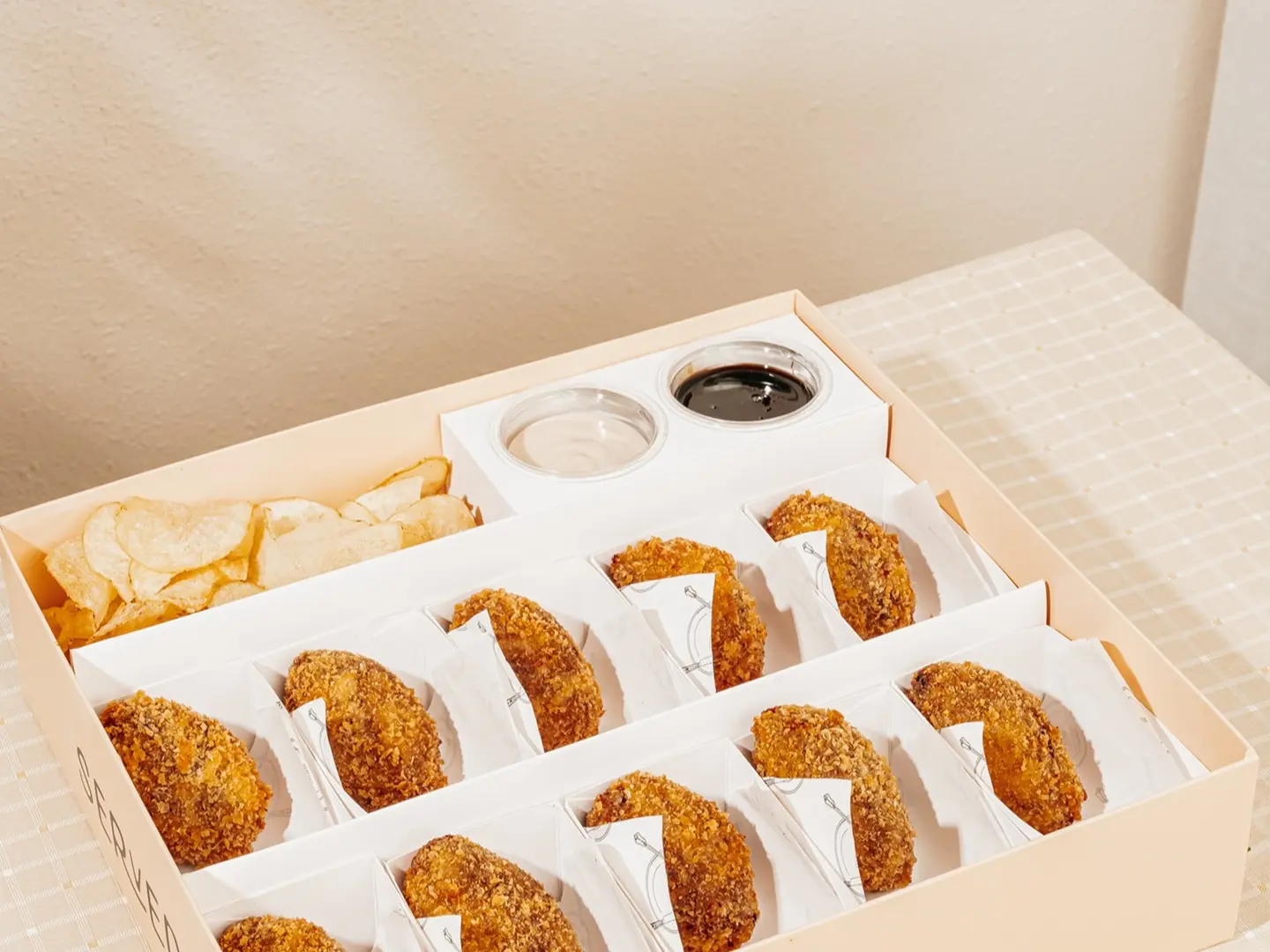 صندوق الكبة (10 قطع)