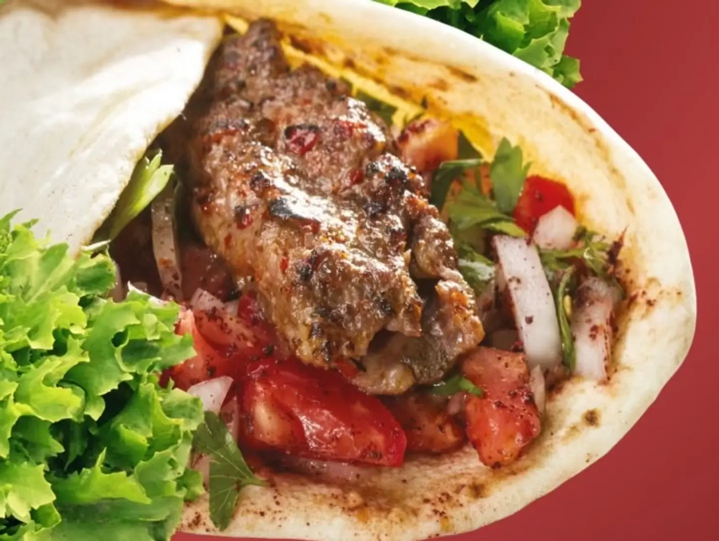 شاورما لحم صغير
