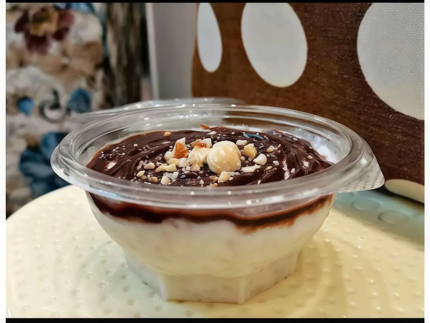 Rice Pudding With Nutella