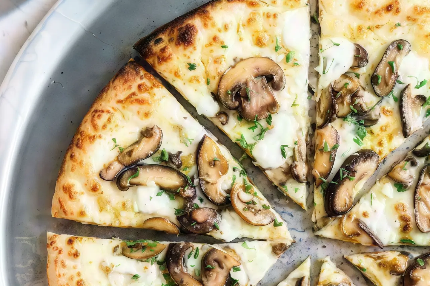 Mushroom Pizza