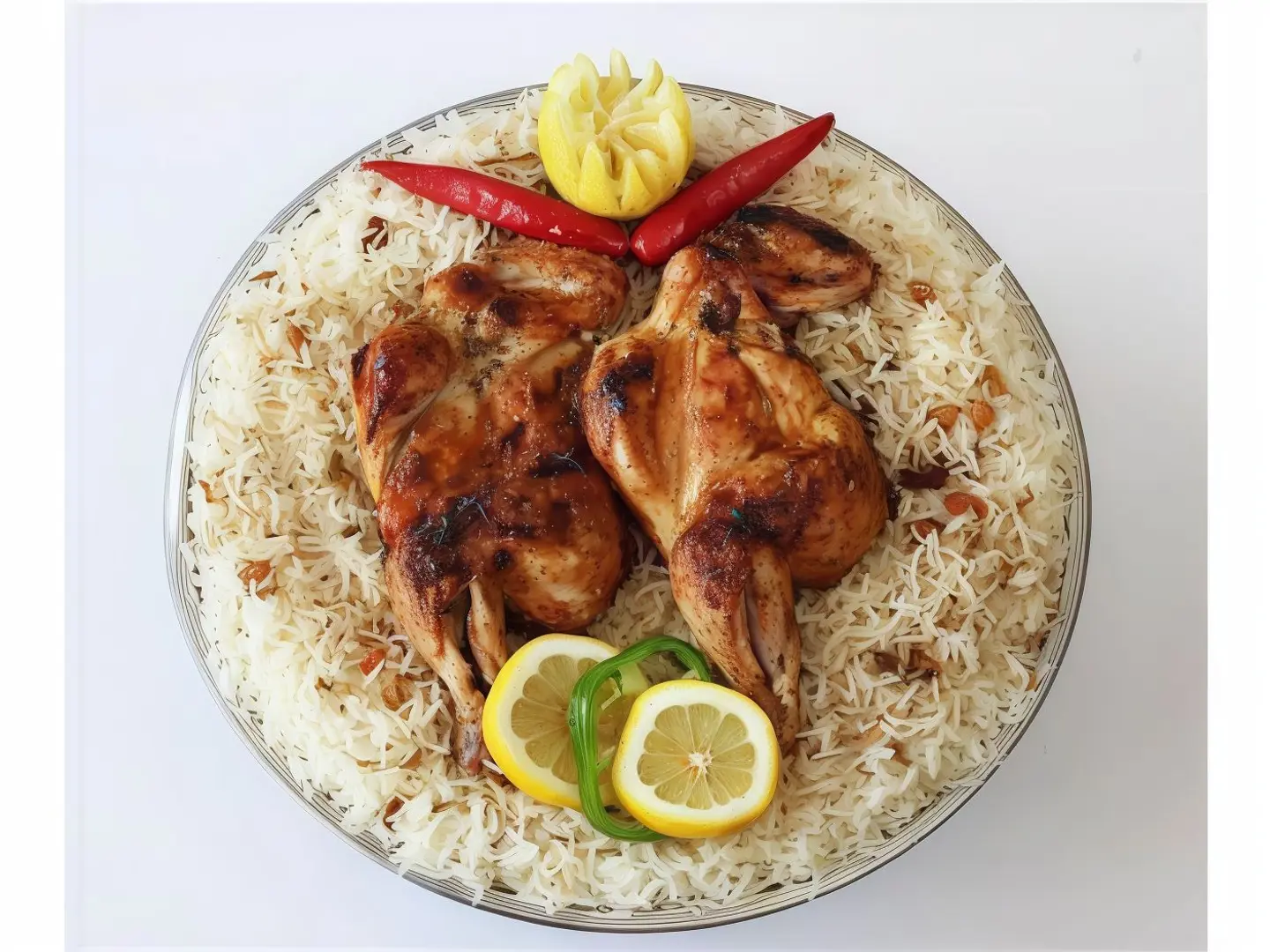 حبة دجاج كاملة مظبي