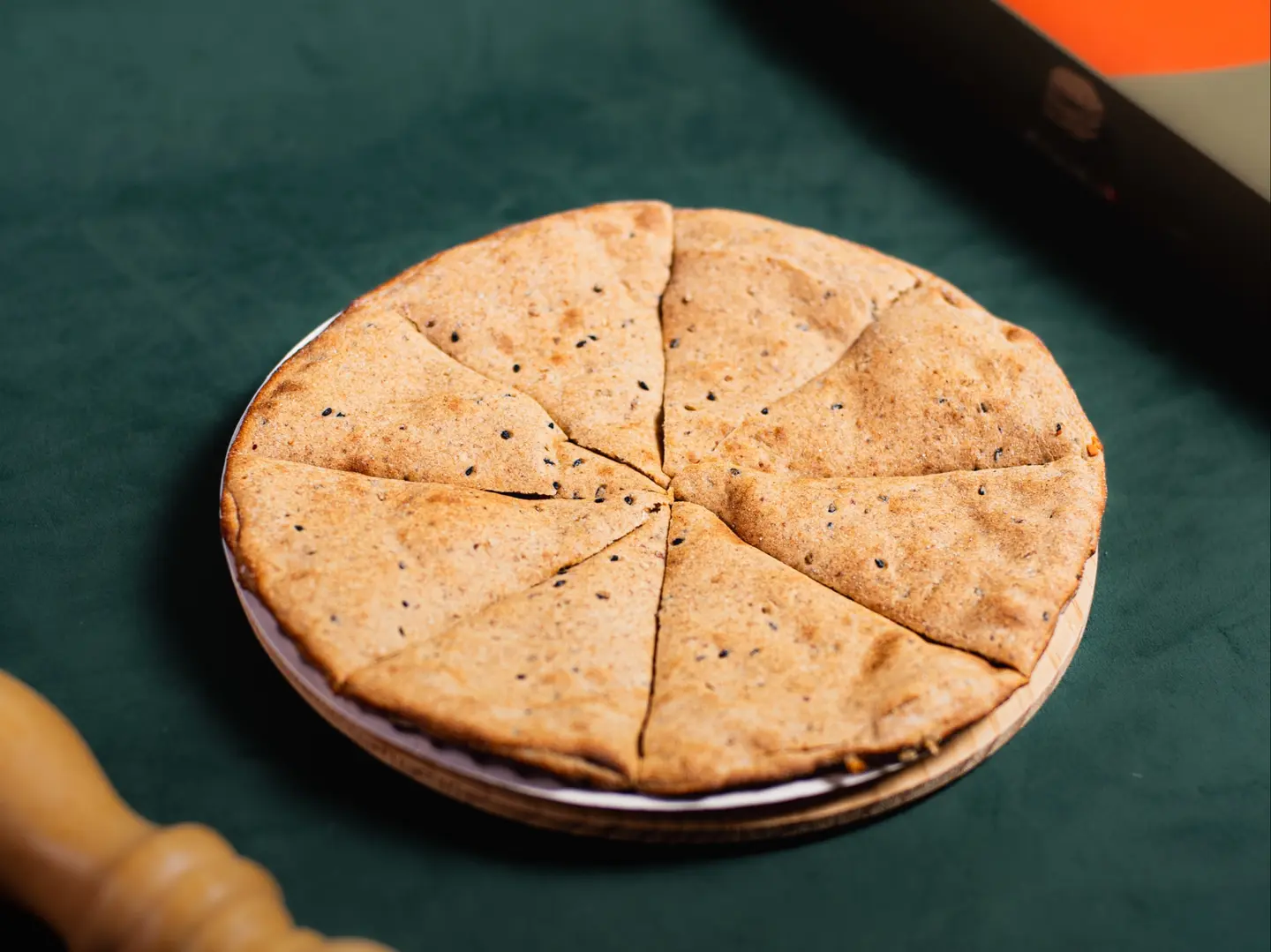Kashkaval With Labneh Pizza
