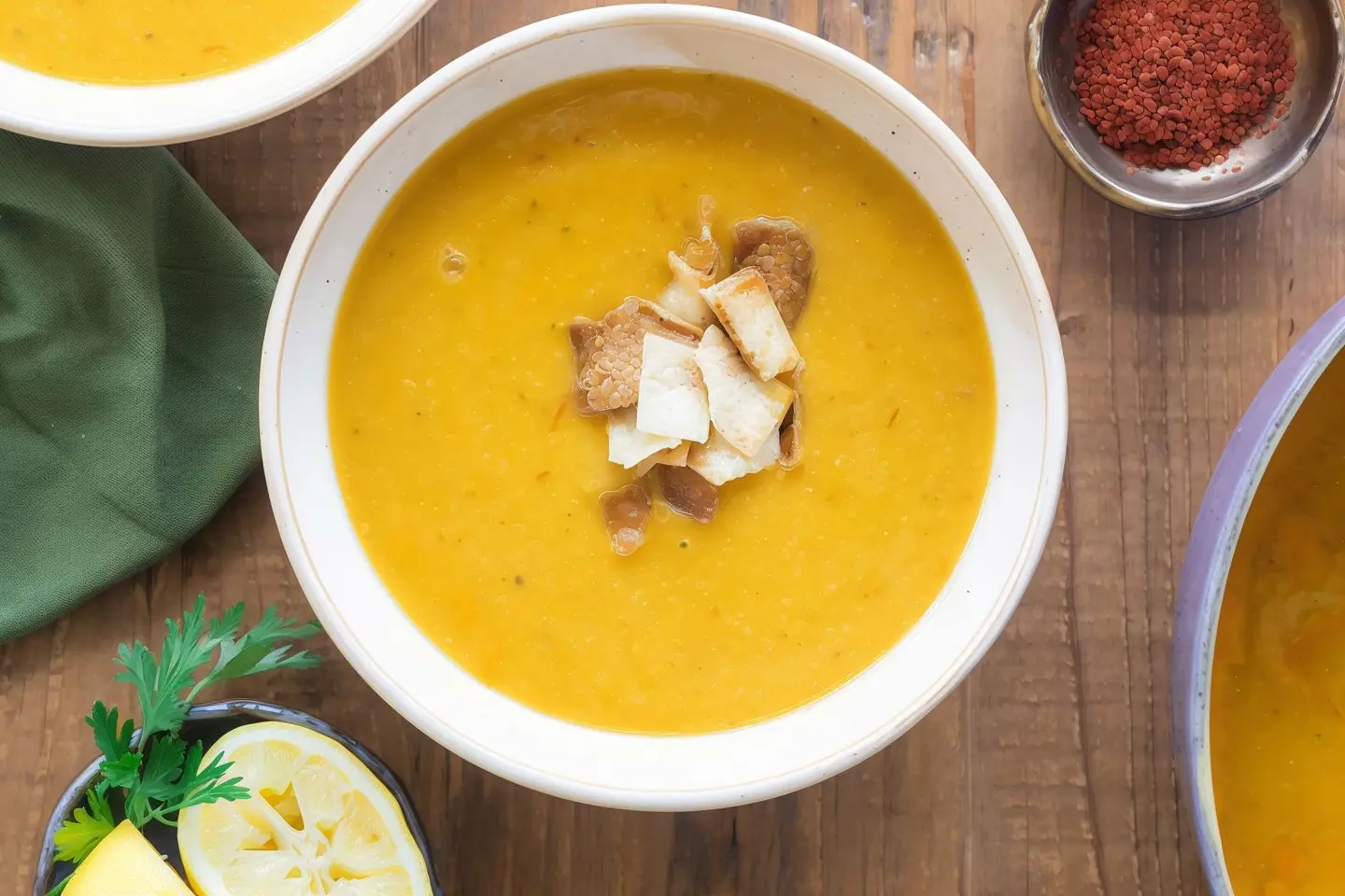 Yellow Lentils Soup