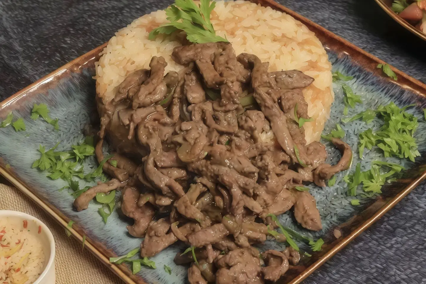 Rice And Liver Dish