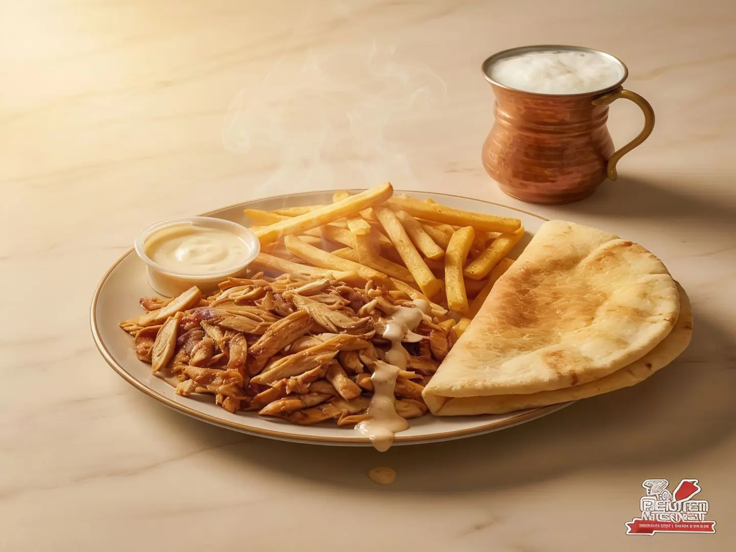 صحن لحم فرط