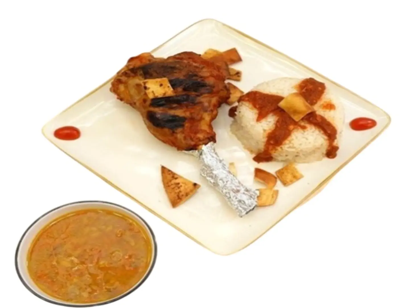 Fatta Moza Meal