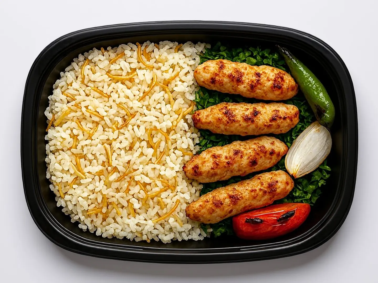 وجبة كباب دجاج