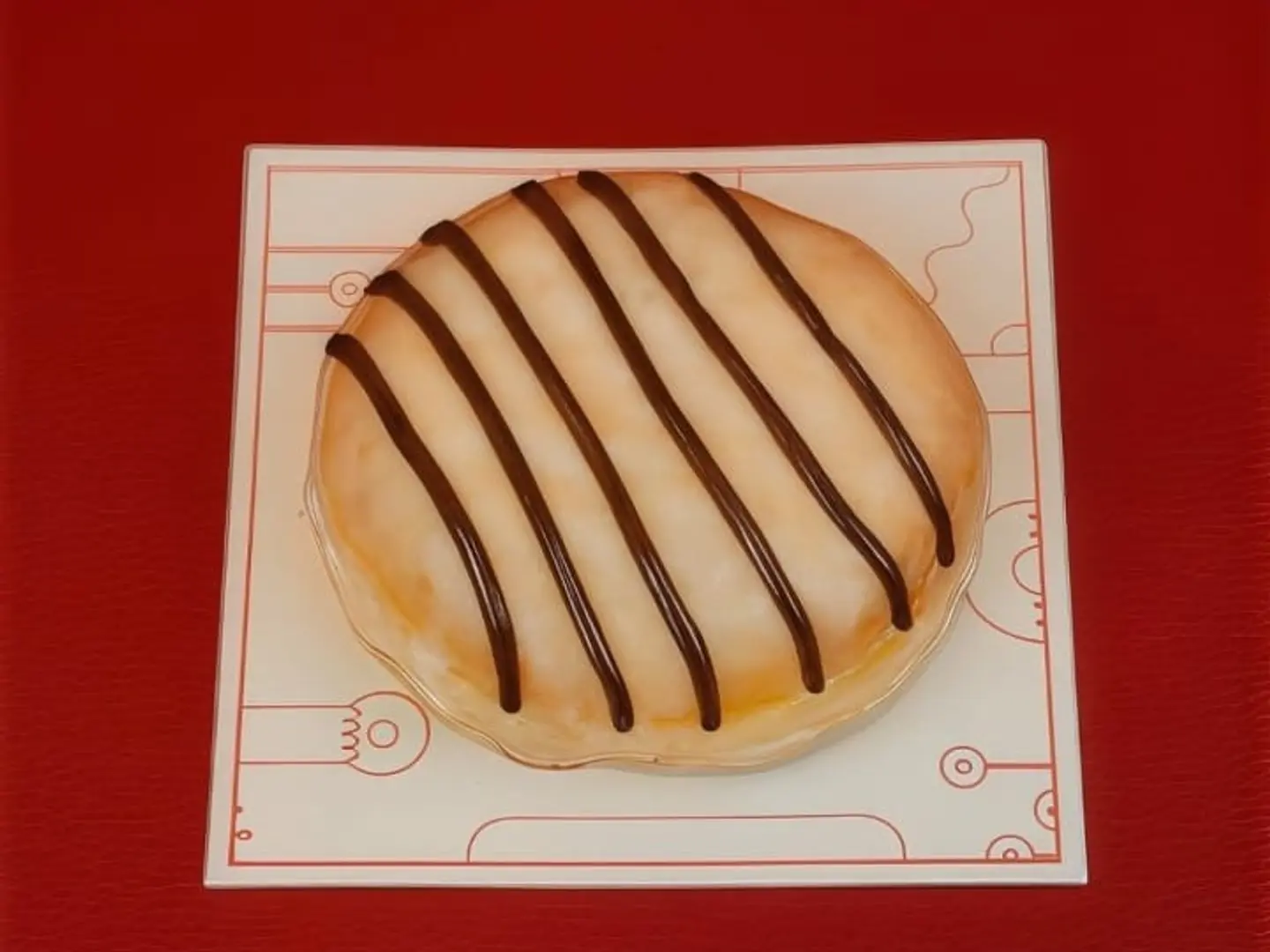 Chocolate Cream Donut