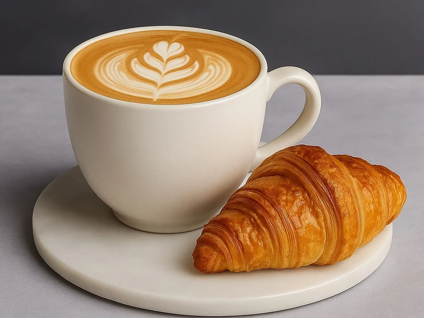 Breakfast Combo ( Spanish Latte & Croissiant )