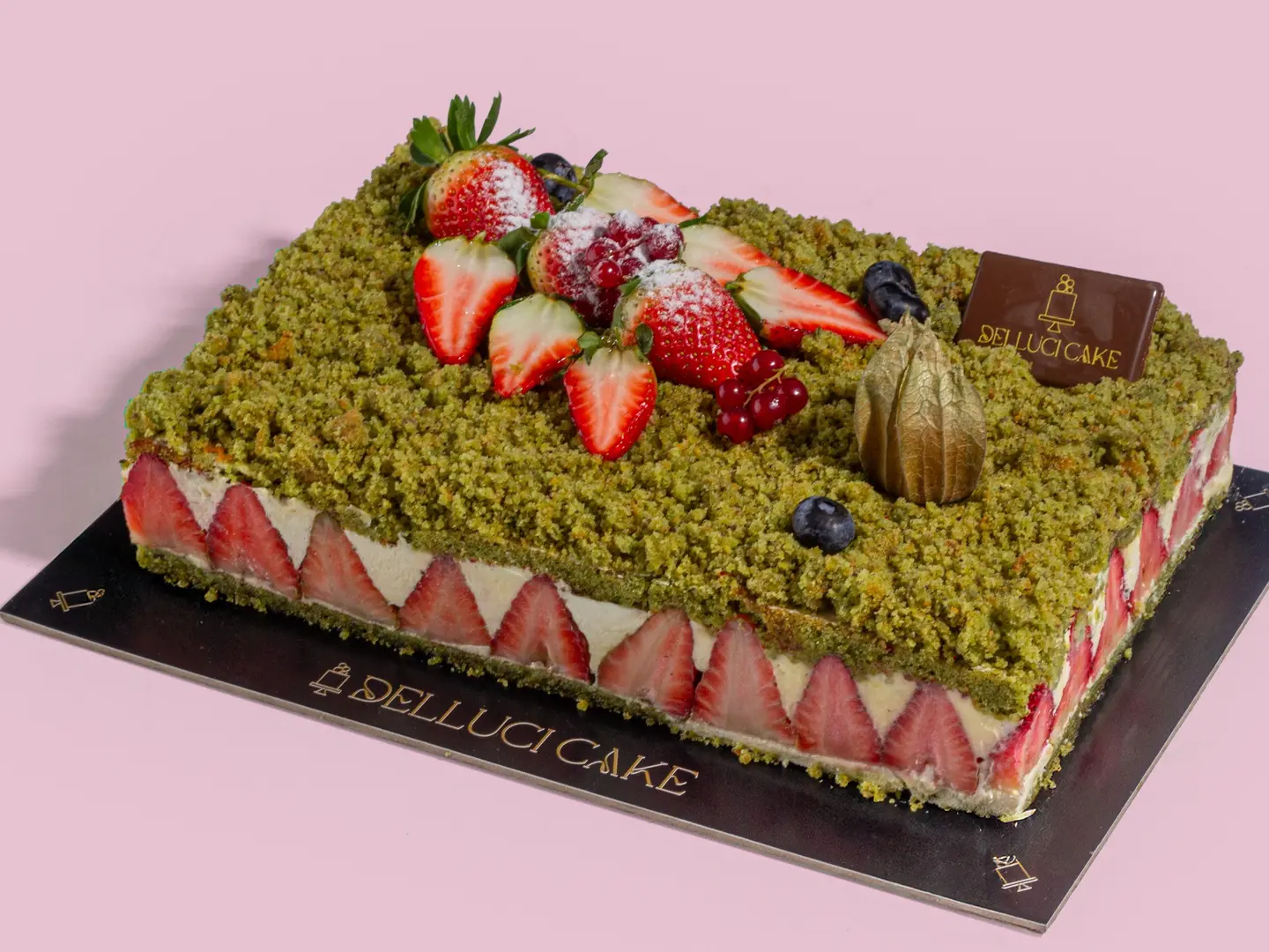 Pistachio Strawberry Large
