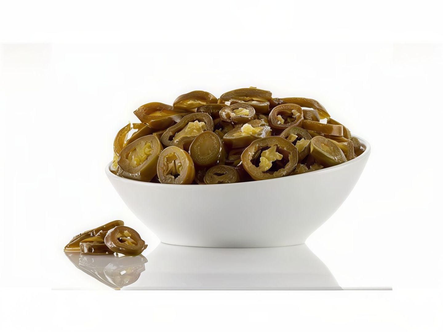 قطع الهالبينو بالجبن