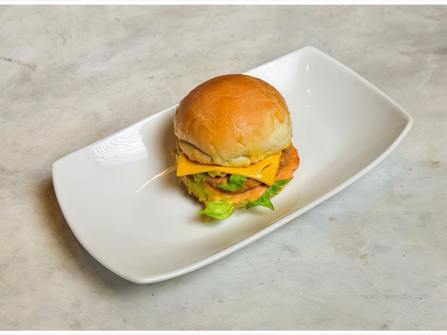 Double Fried Chicken Burger