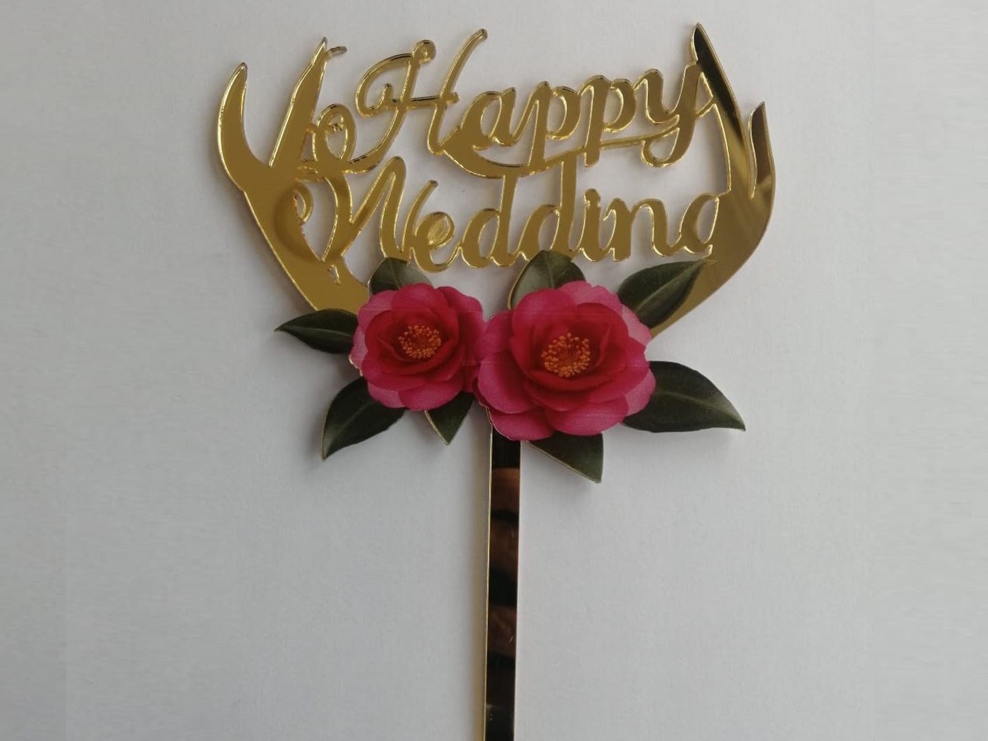 Happy Wedding Topper
