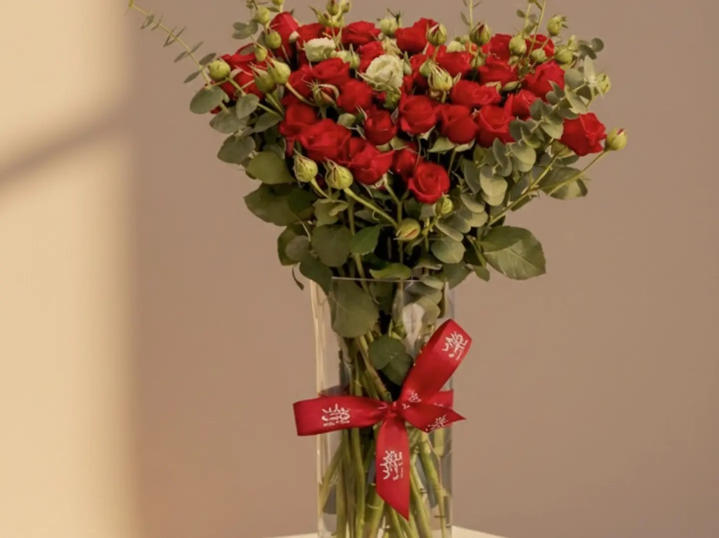 Baby Red Rose Vase For Love