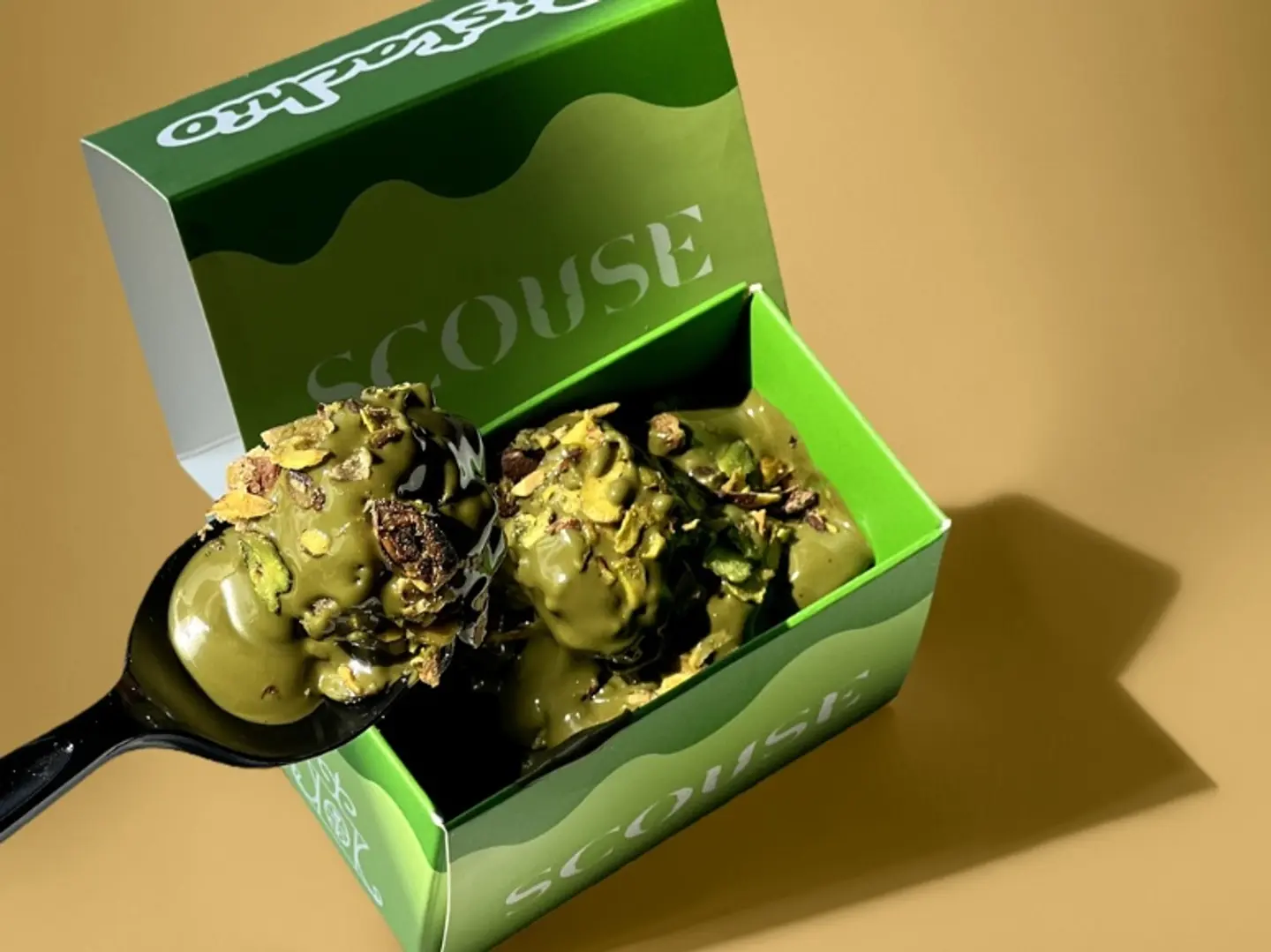 Pistachio Cookies Pudding