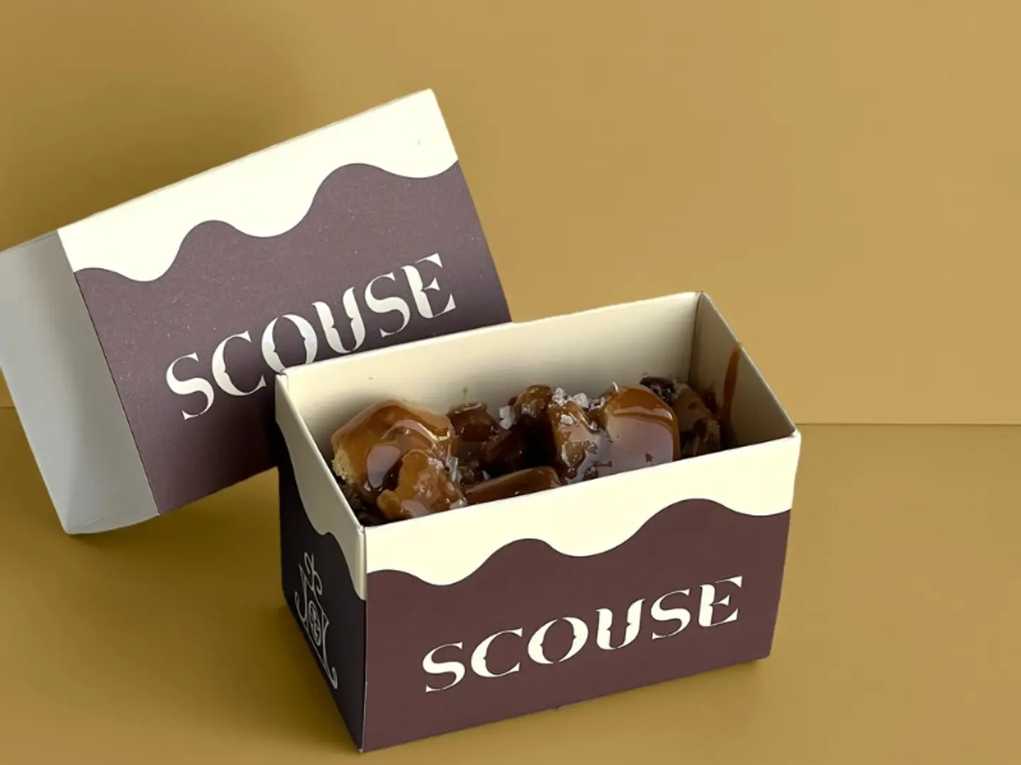 Carameled Salted Cookies Pudding