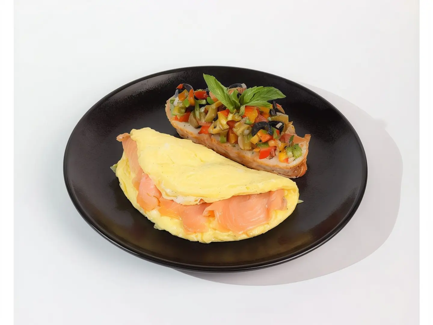 Smoked Salmon Omelette