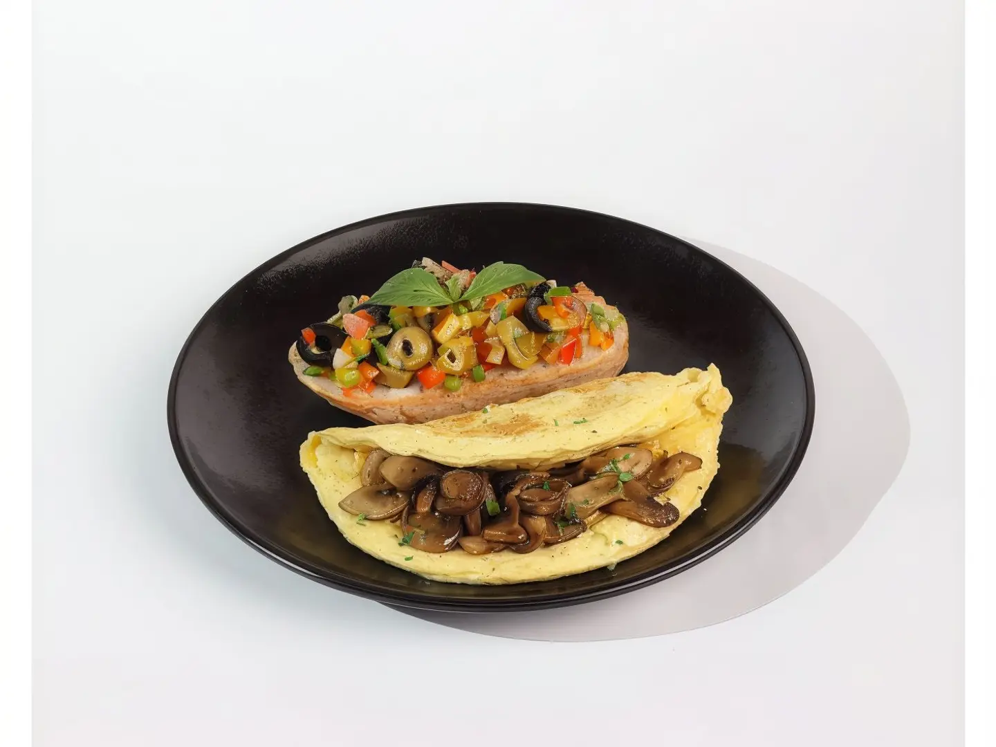 Mushroom Omelette