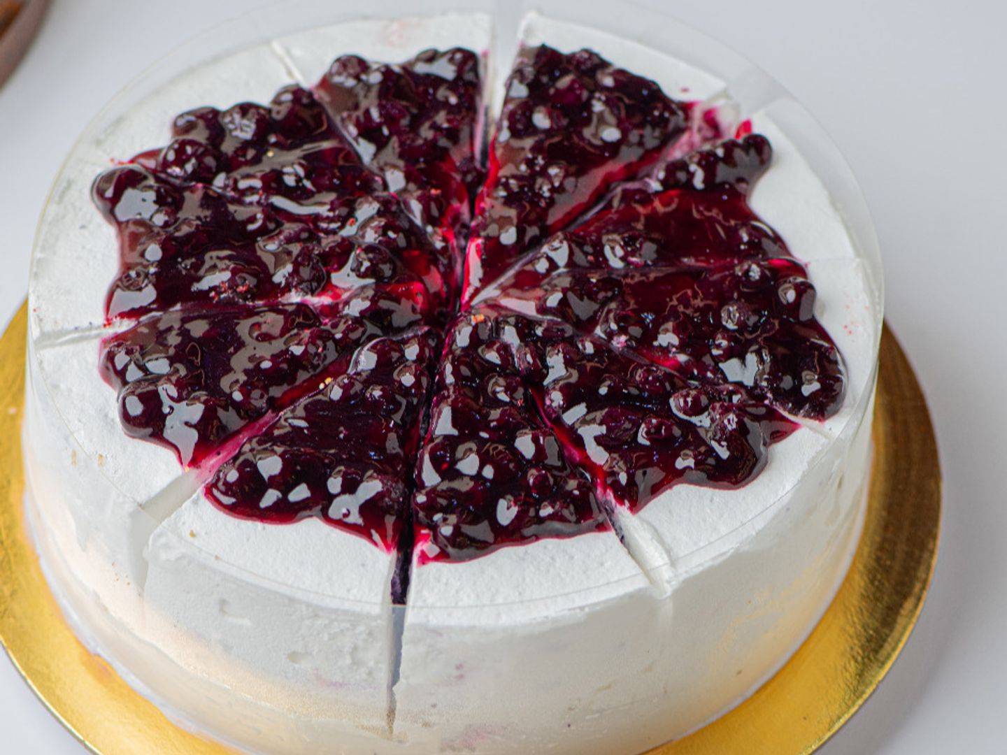Blueberry And Vanilla Cake