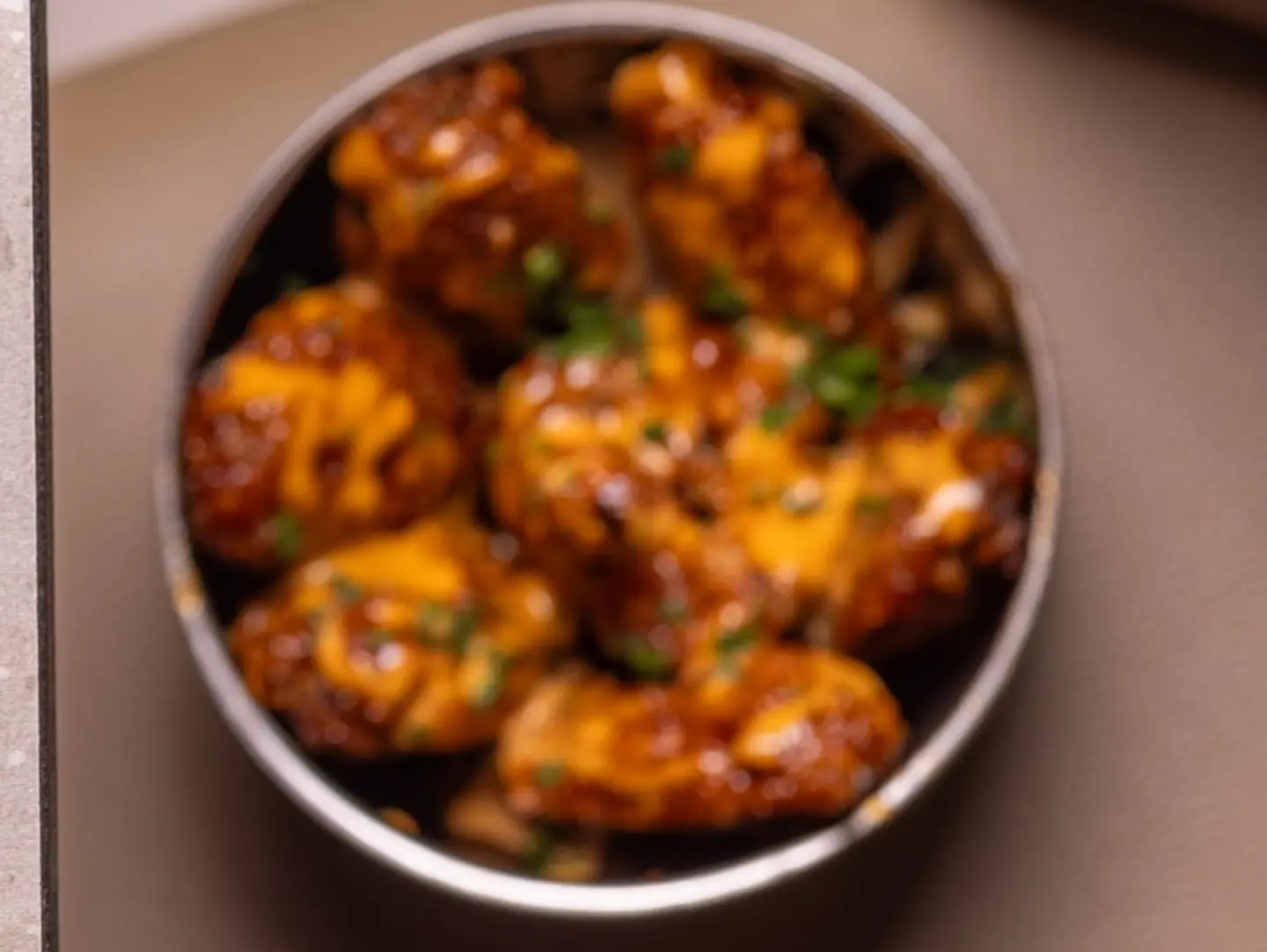 أجنحة الدجاج باربيكيو