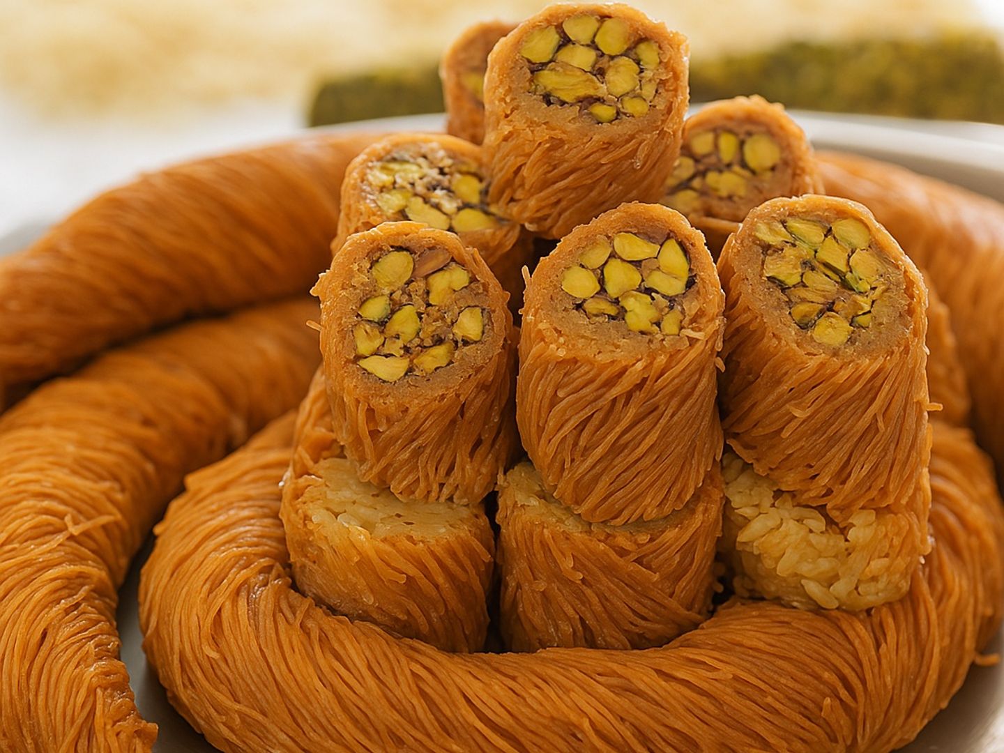 ربع كيلو كنافة اساور