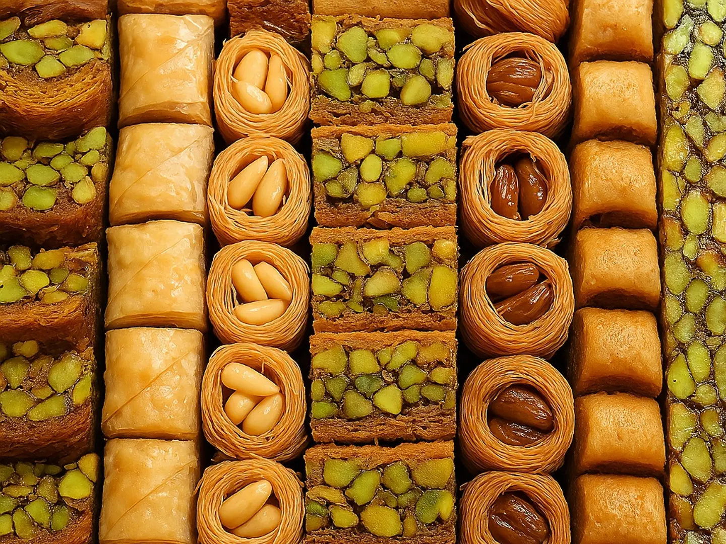 نصف كيلو حلويات شرقية مشكلة