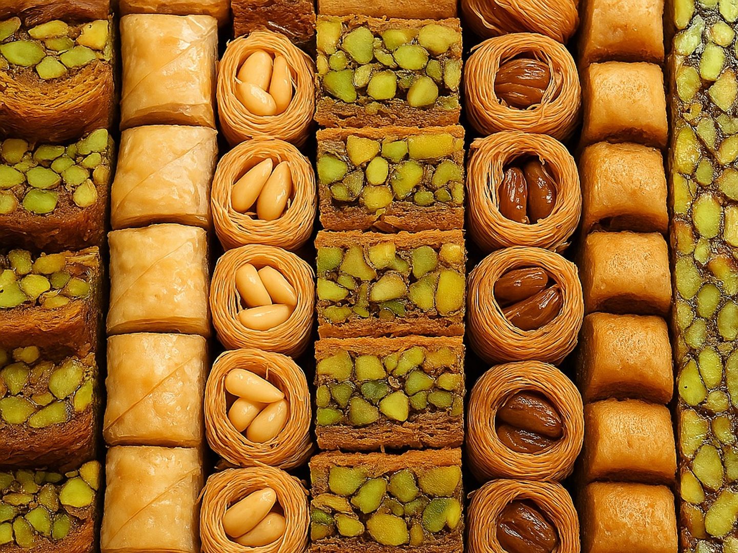 نصف كيلو حلويات شرقية مشكلة