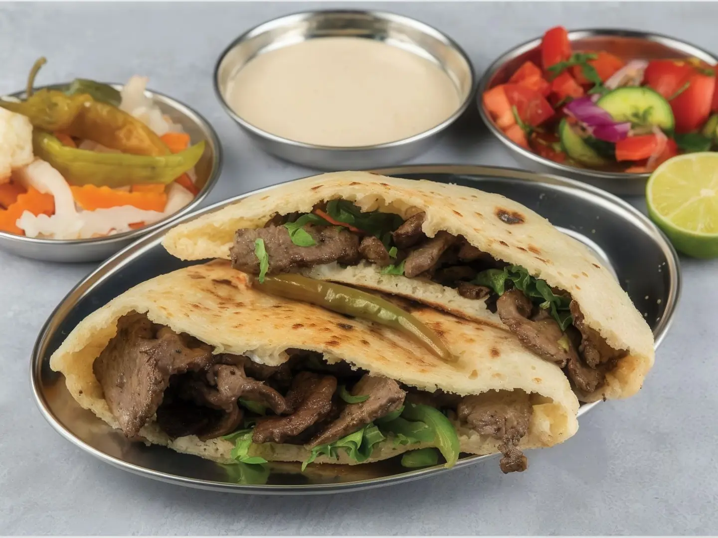 ساندويتش لحم راس