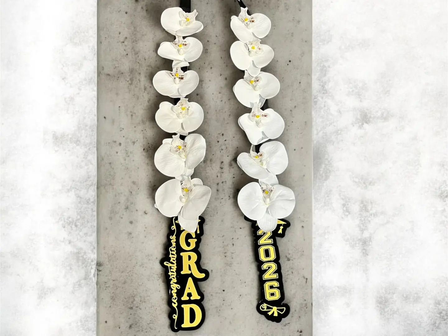 White Orchid Necklace