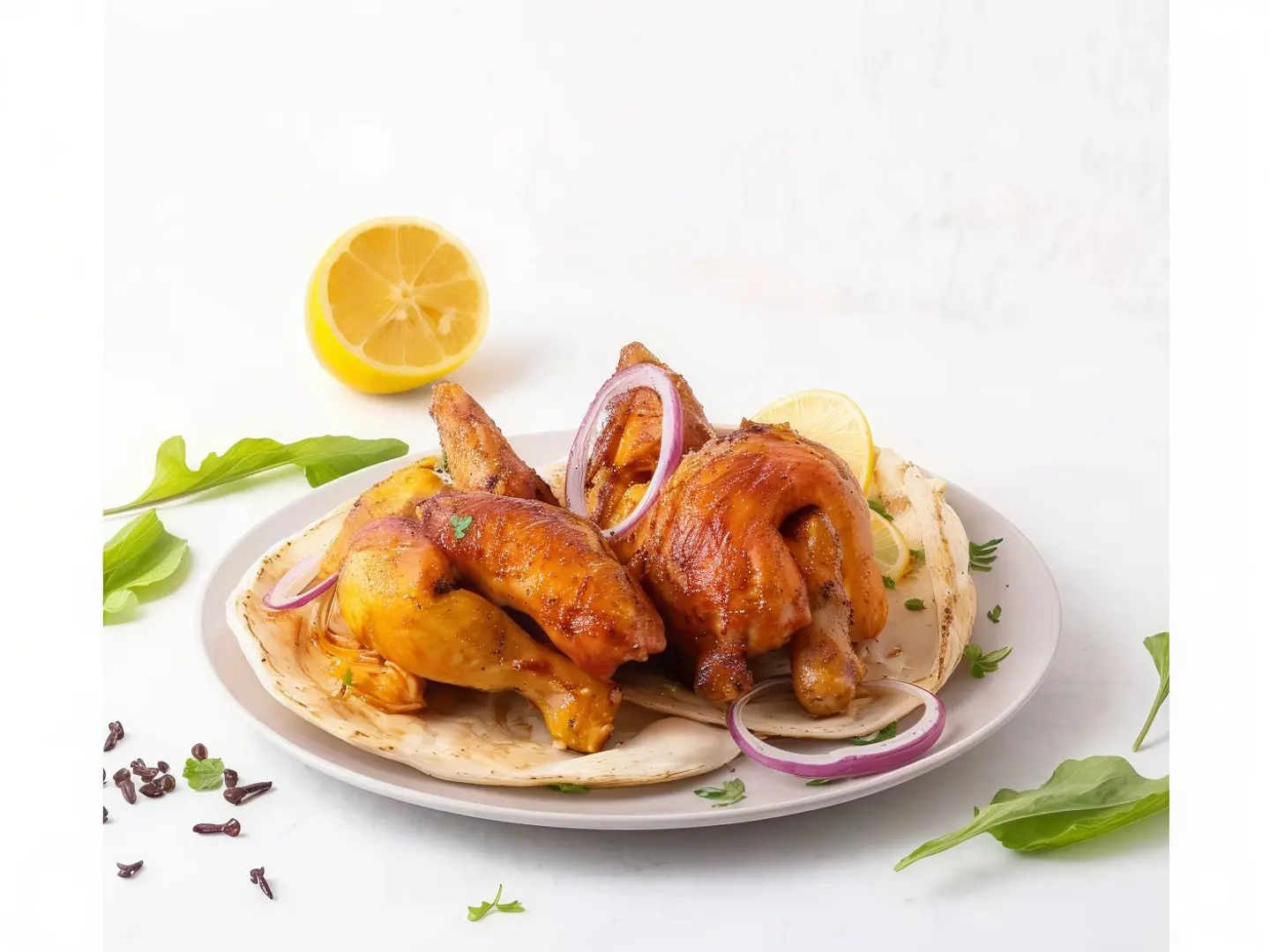 Half Grilled Chicken Plain