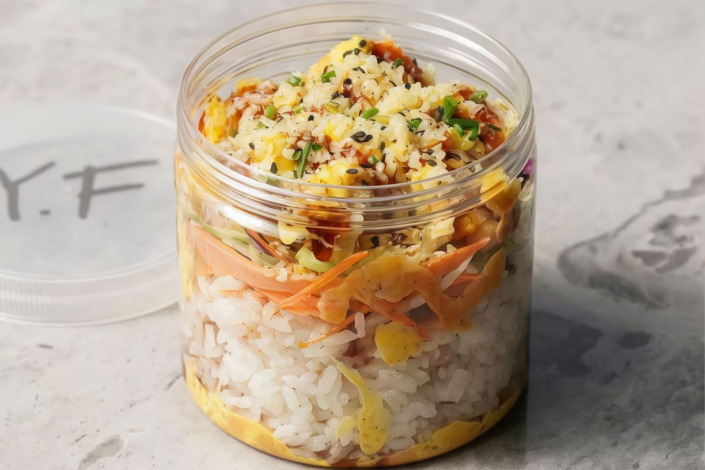 Shrimp Sushi Poke