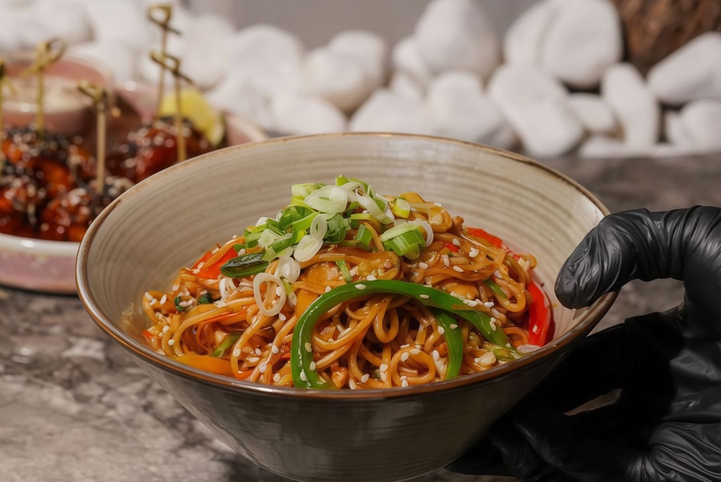 Chinese Shrimp Noodles