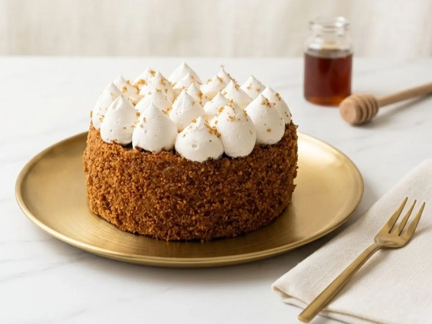 Honey Cake Round 10 Cm