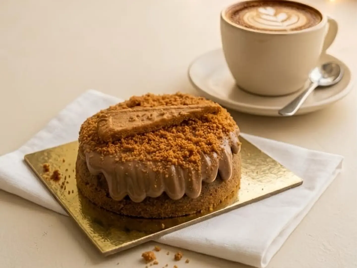 Lotus Cheesecake 10cm Round