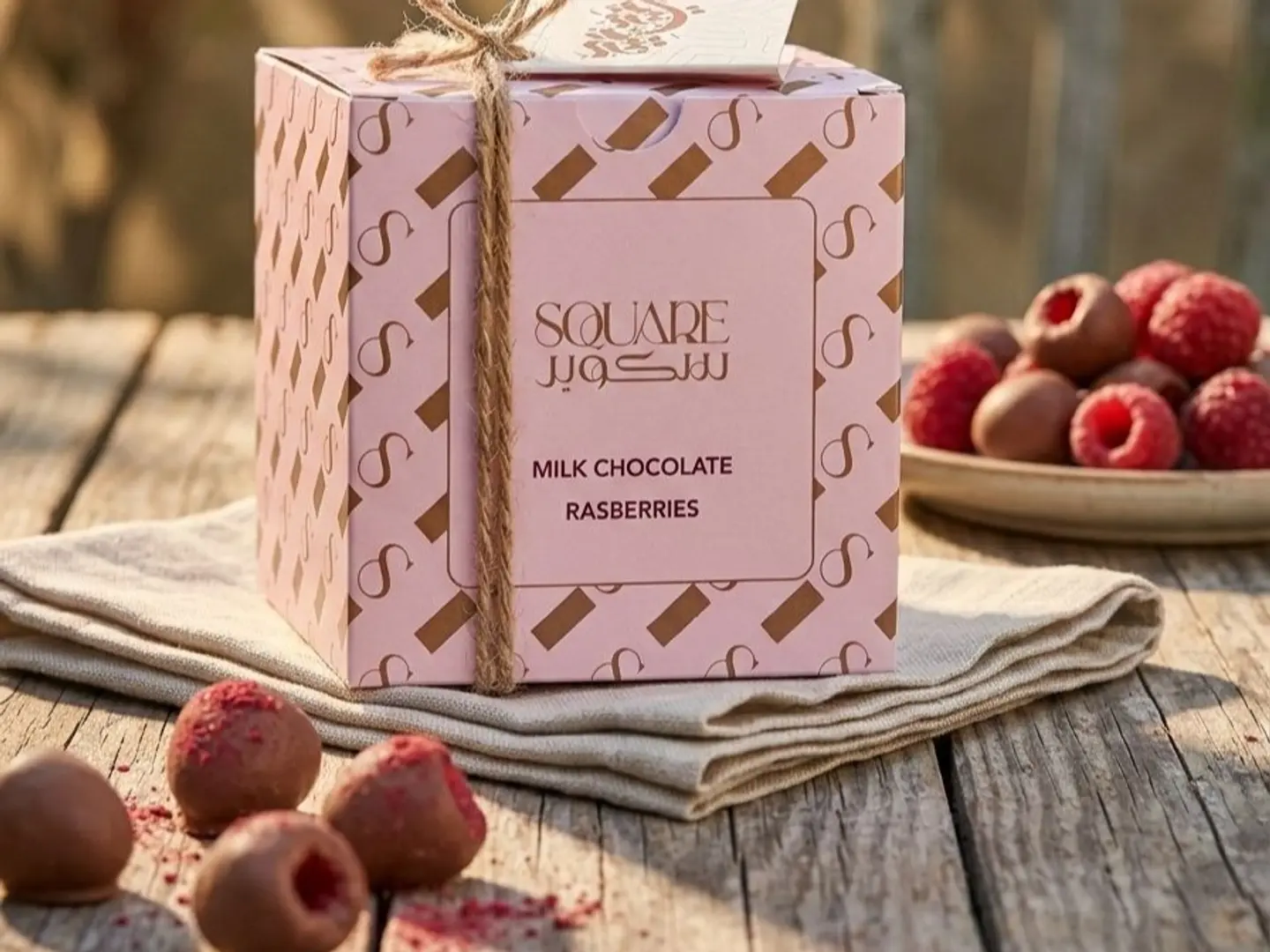 Pink Box Raspberry Dragees 230g