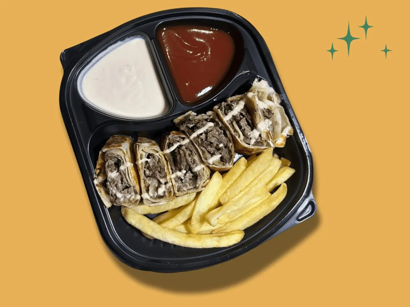 شاورما عربي لحم كبير