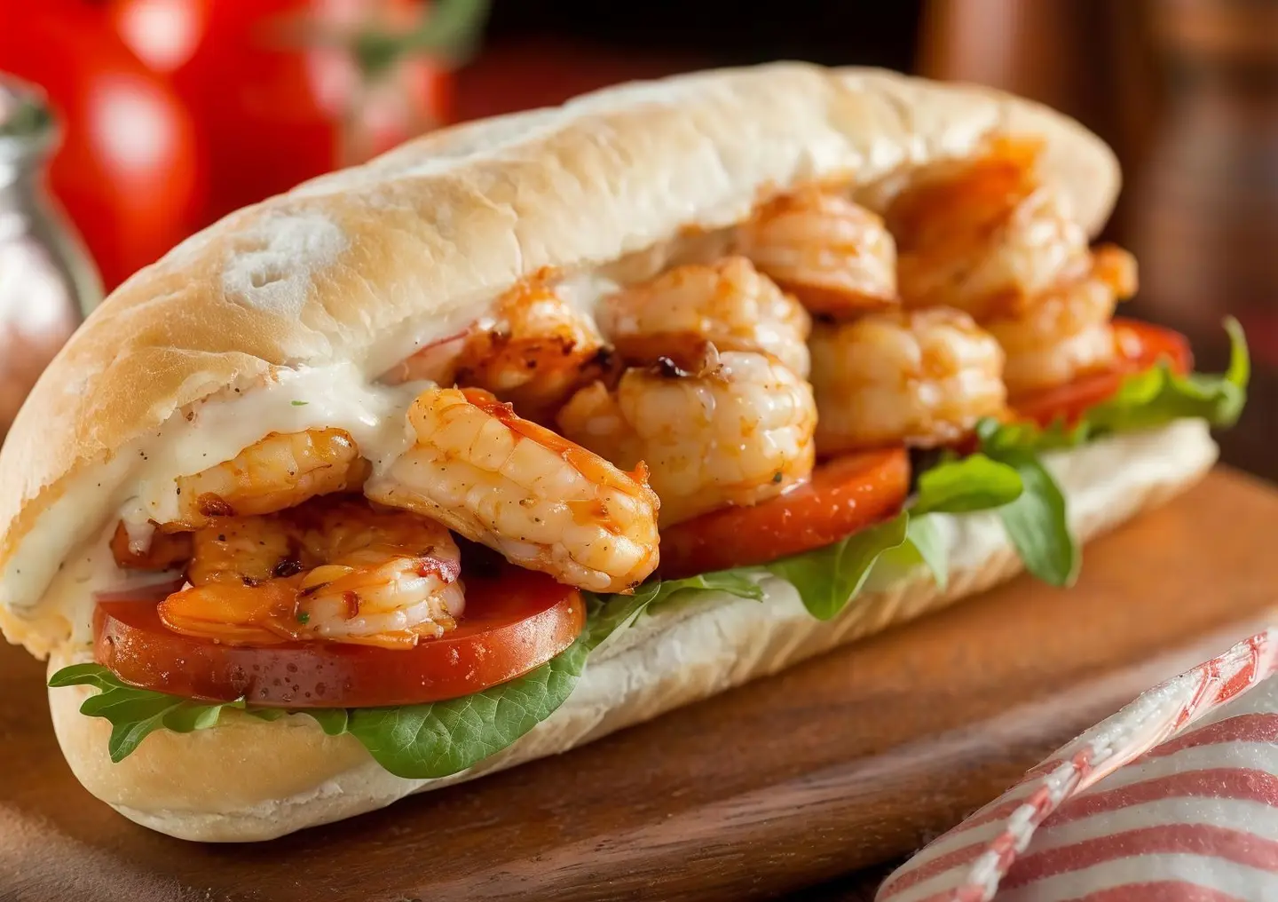Shrimp Sandwich